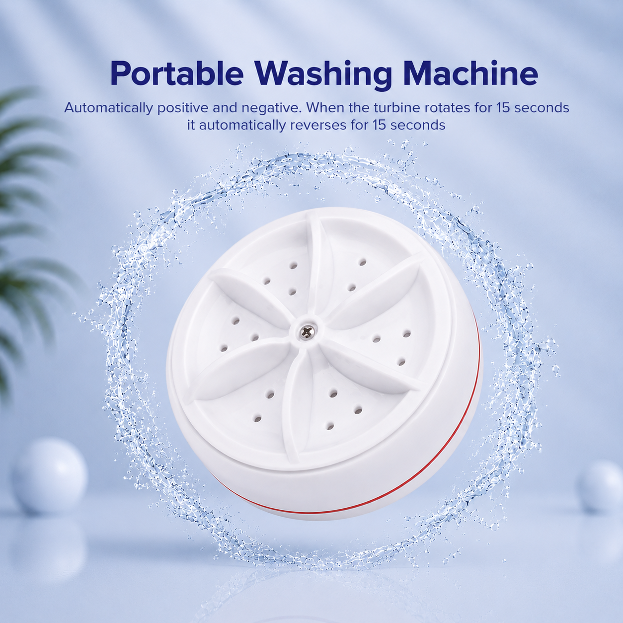 Portable Ultrasonic Washing Machine