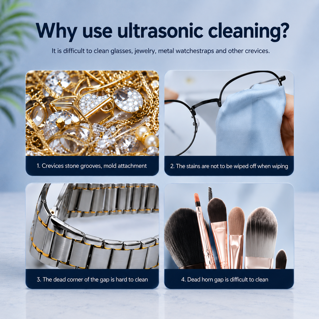 Portable Ultrasonic Jewellery Cleaner