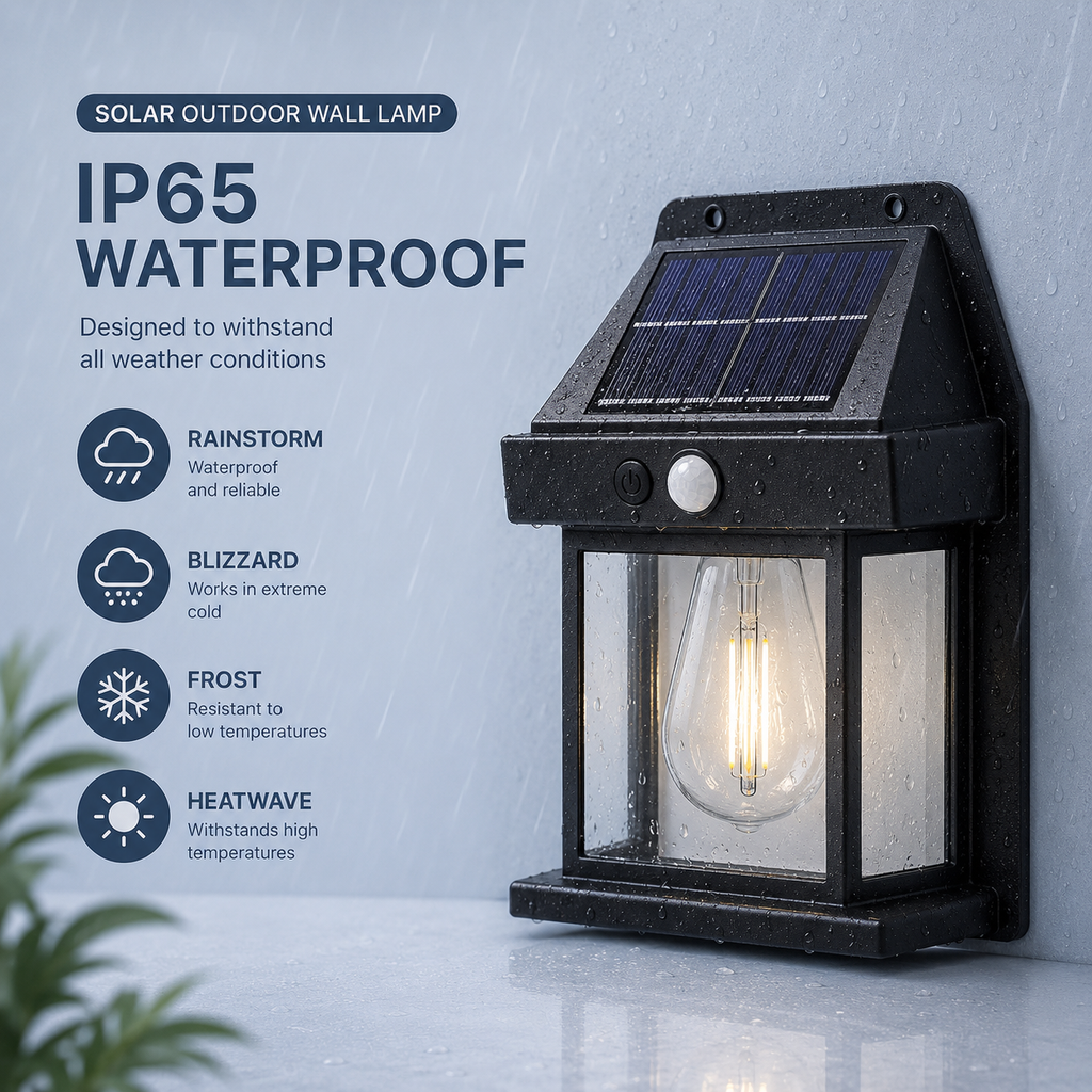 Outdoor Solar Garden Lamp