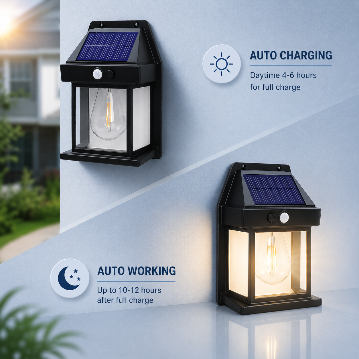 Outdoor Solar Garden Lamp