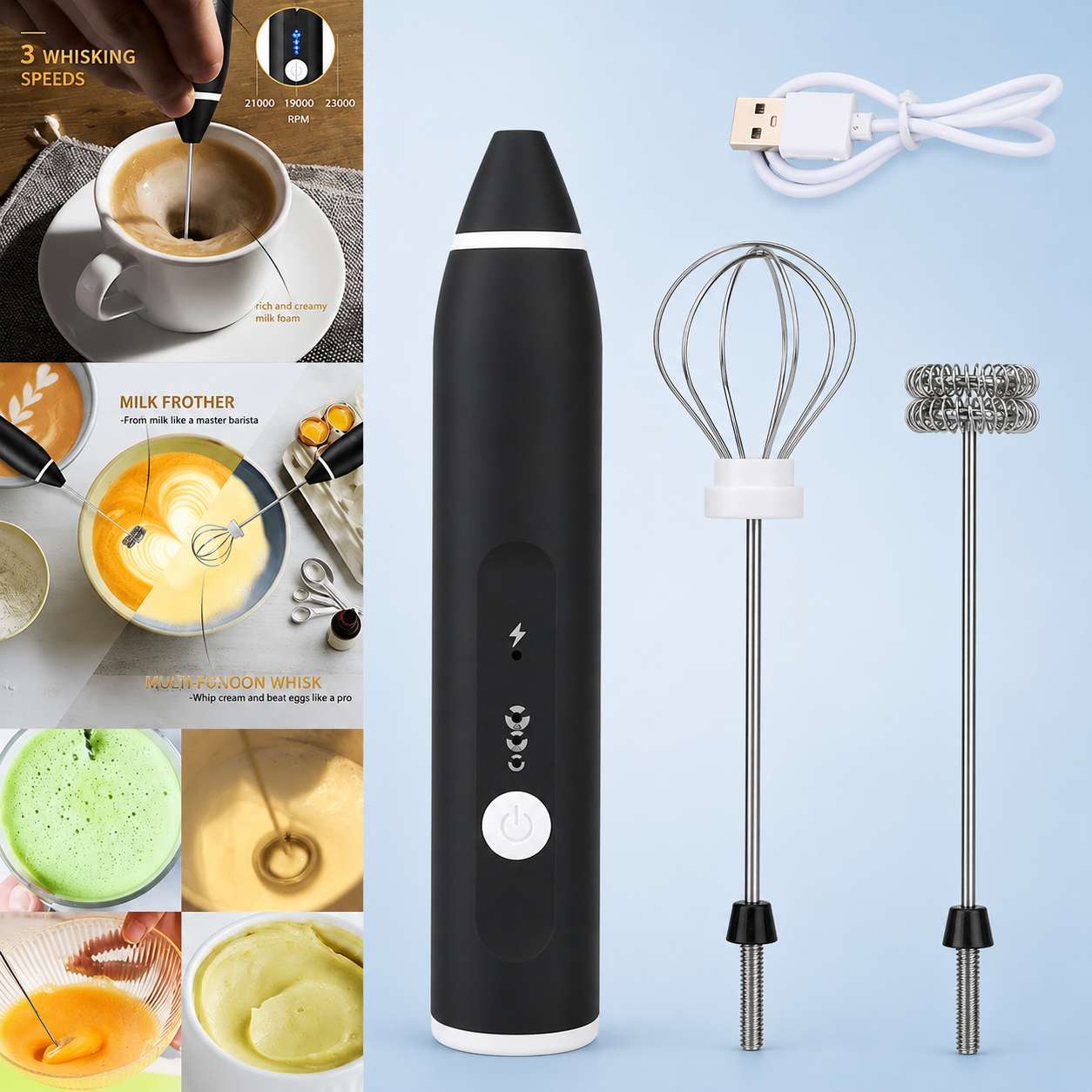 2 in 1 Coffee Frother
