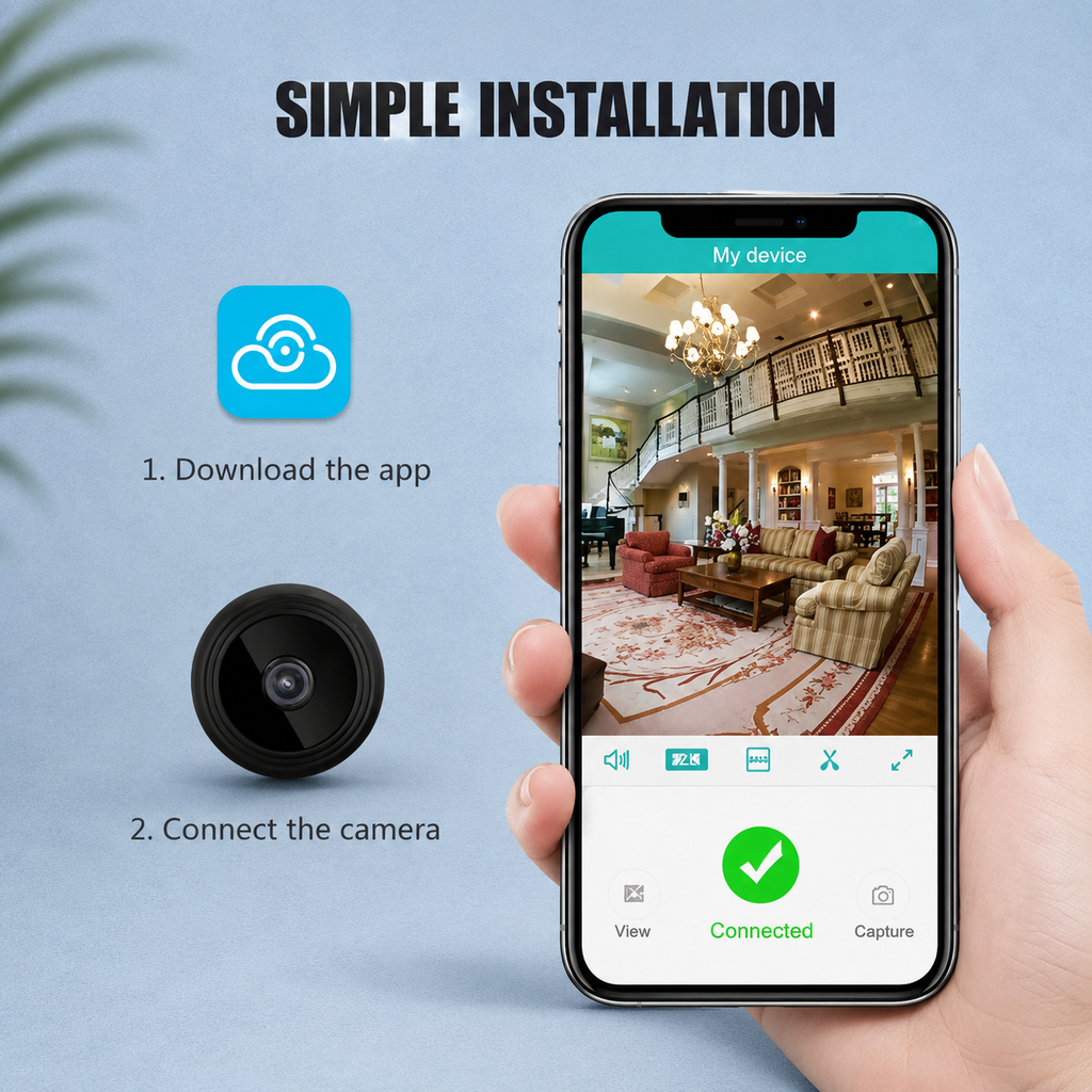 A9 Mini WiFi Security Camera