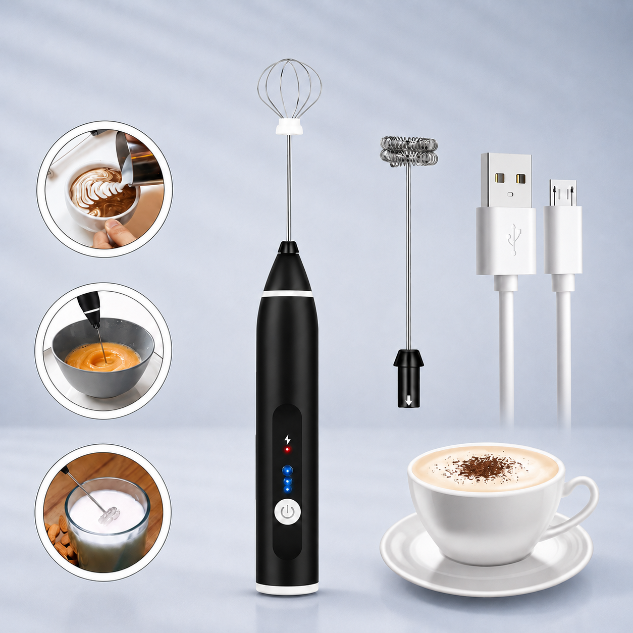 2 in 1 Coffee Frother