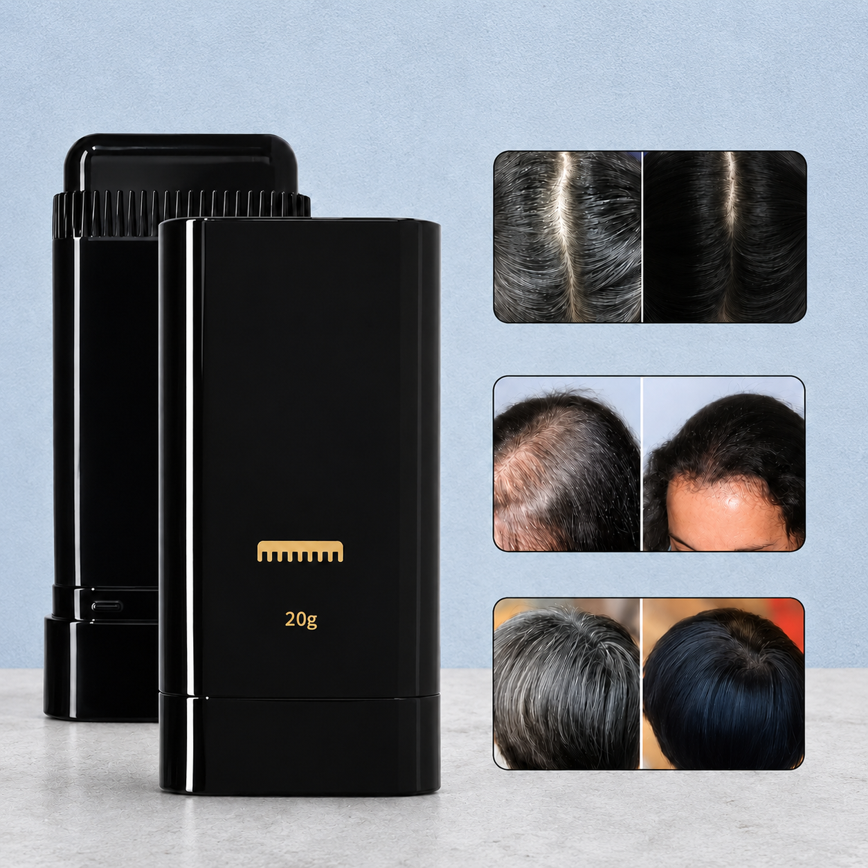 Instant Hair Color Comb