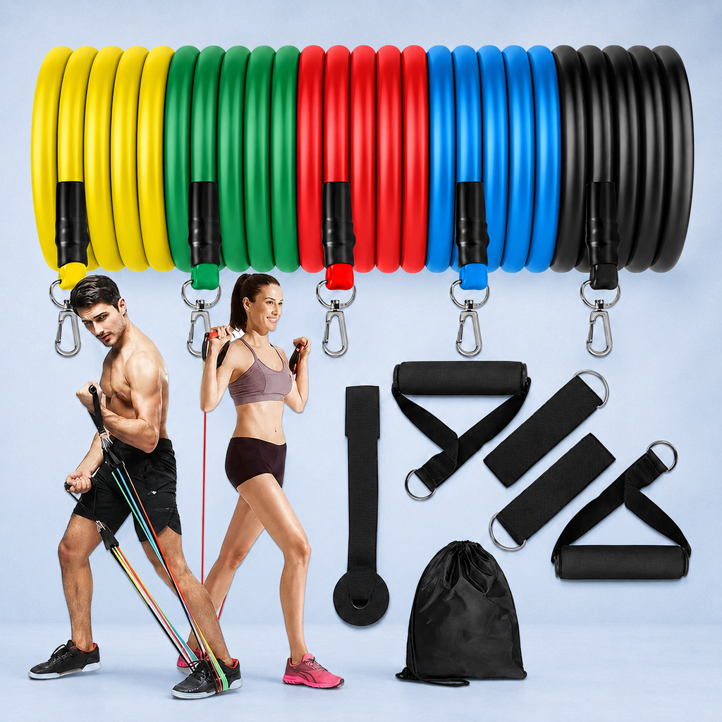 11PCS Resistance Band Set