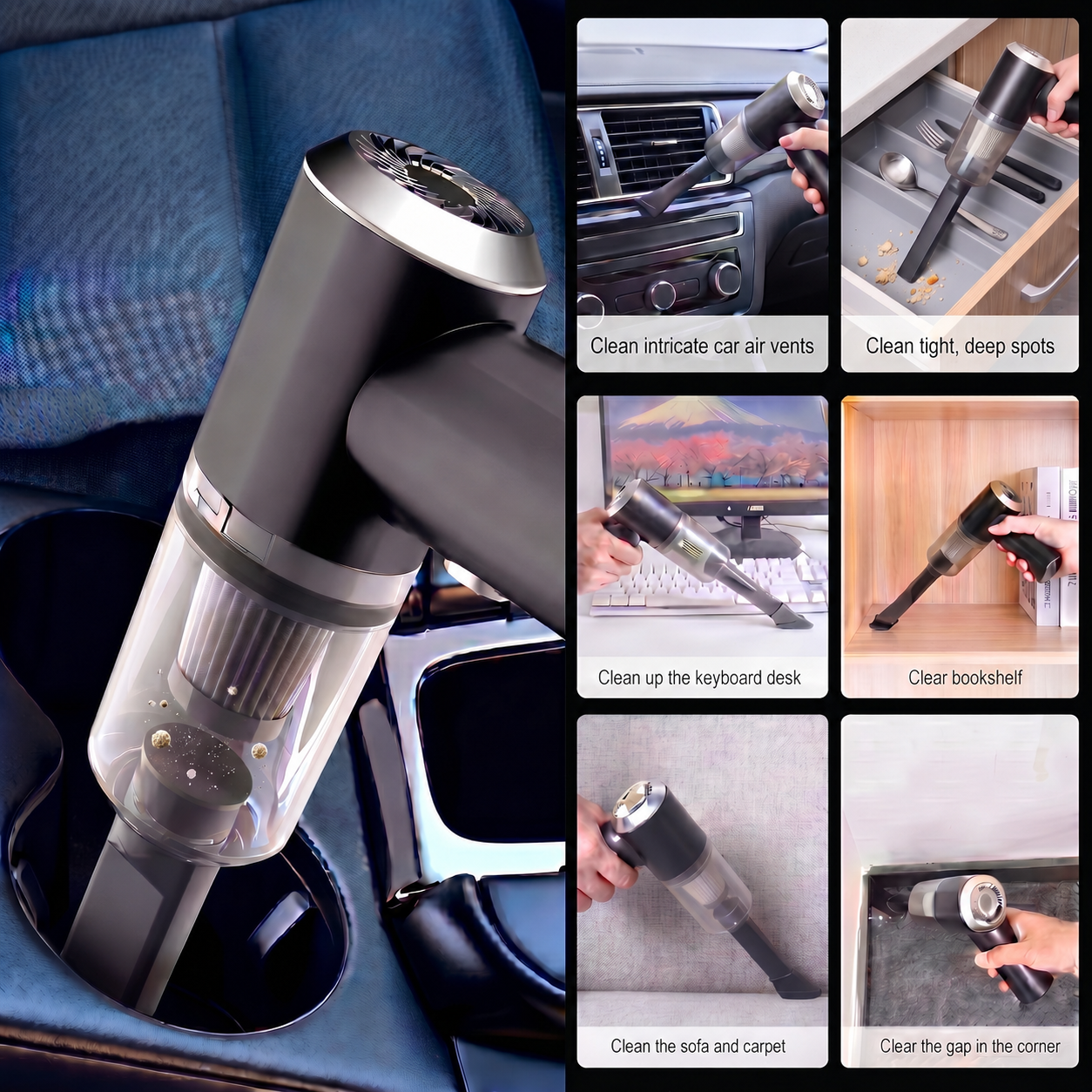 3-in-1 Portable Vacuum Cleaner