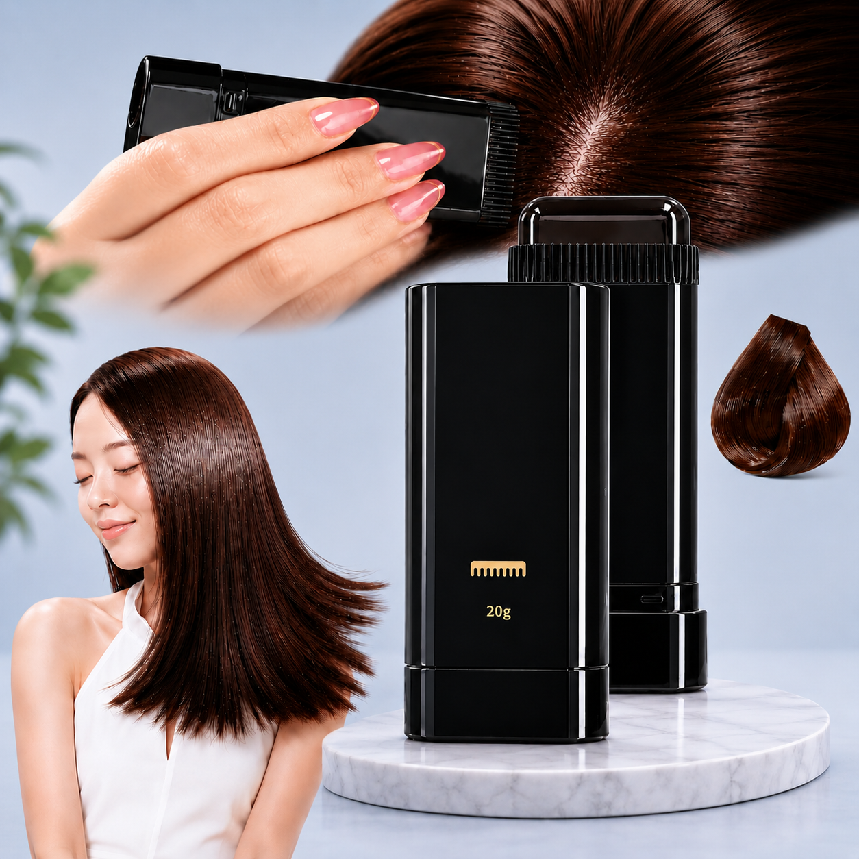 Instant Hair Color Comb