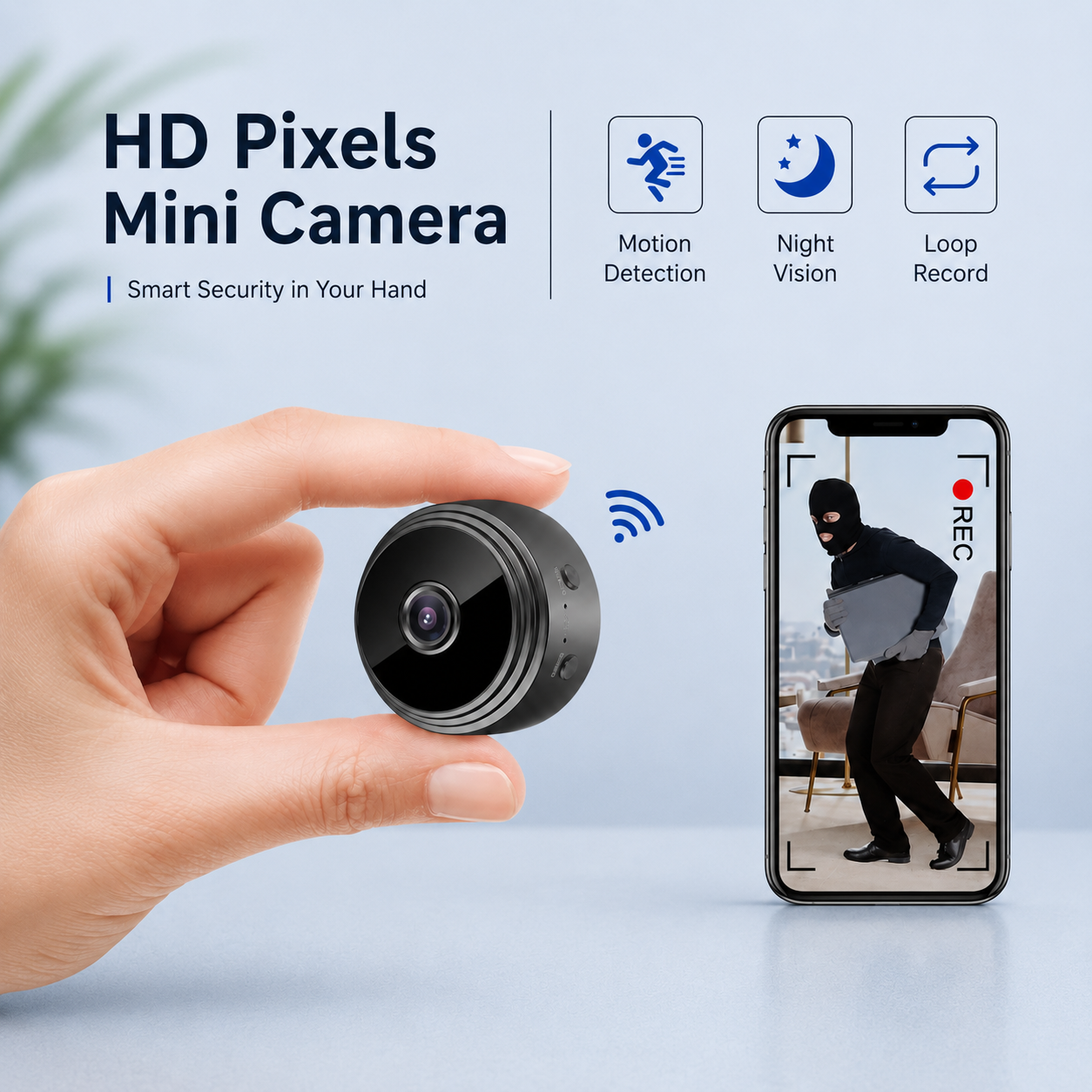 A9 Mini WiFi Security Camera