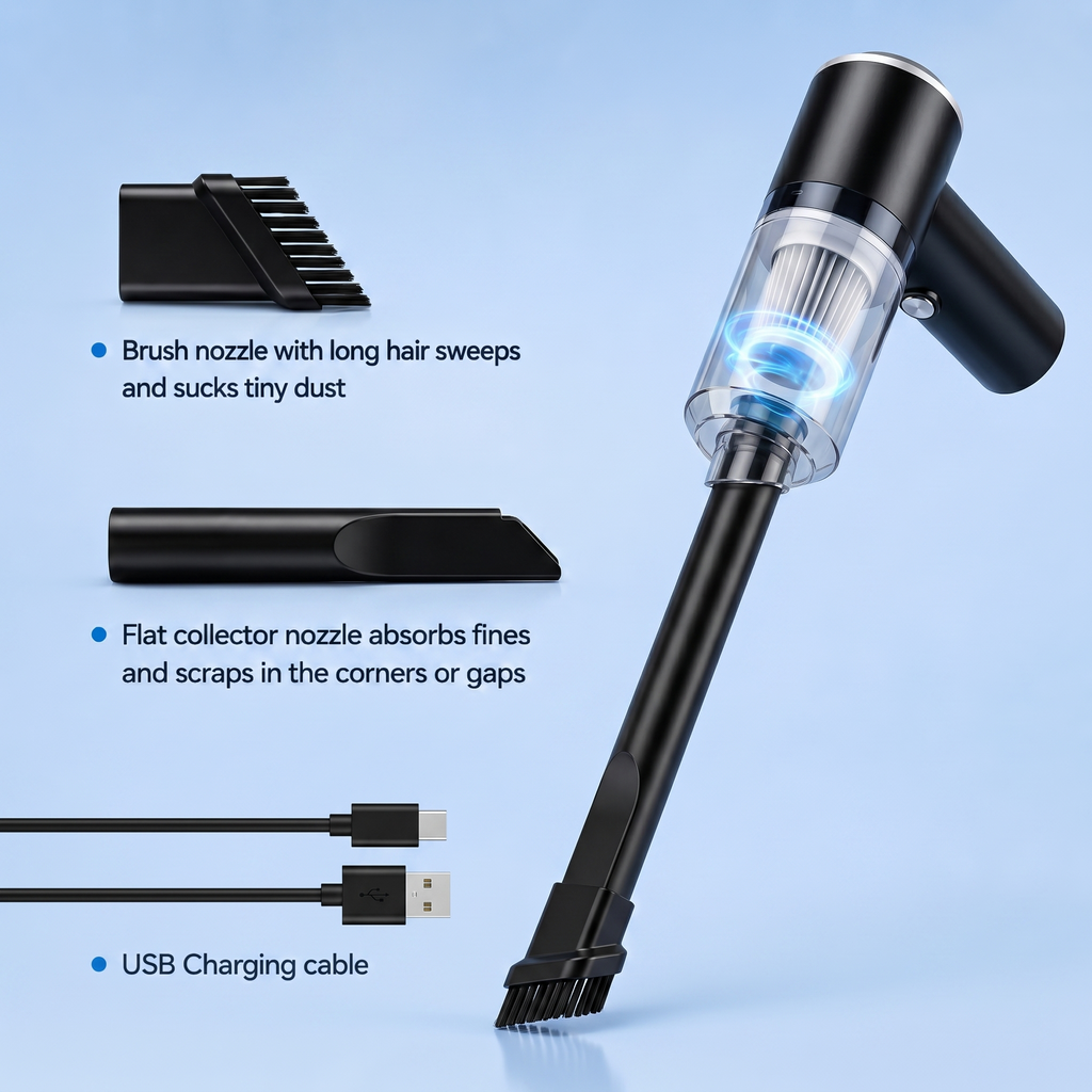 3-in-1 Portable Vacuum Cleaner